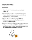 Die Kombination von Vitamin D mit Vitamin K2 ist nicht gut untersucht