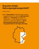 Bis auf wenige Ausnahmen sind Kinder in Deutschland ausreichend mit Mikronährstoffen versorgt.